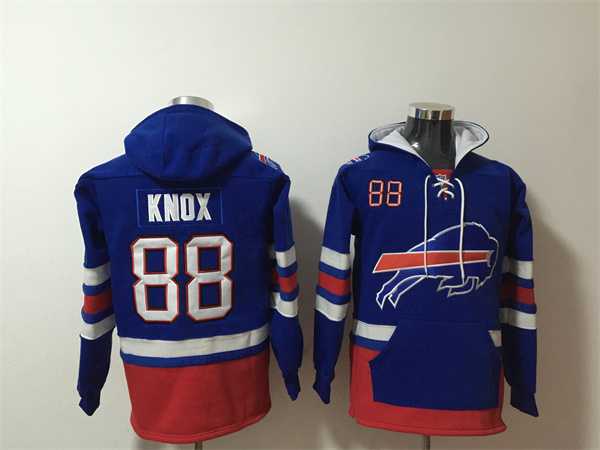 Men's Buffalo Bills #88 Dawson Knox Royal Ageless Must-Have Lace-Up Pullover Hoodie,We sell and wholesale Men's Buffalo Bills #88 Dawson Knox Royal Ageless Must-Have Lace-Up Pullover Hoodie on line form chian!